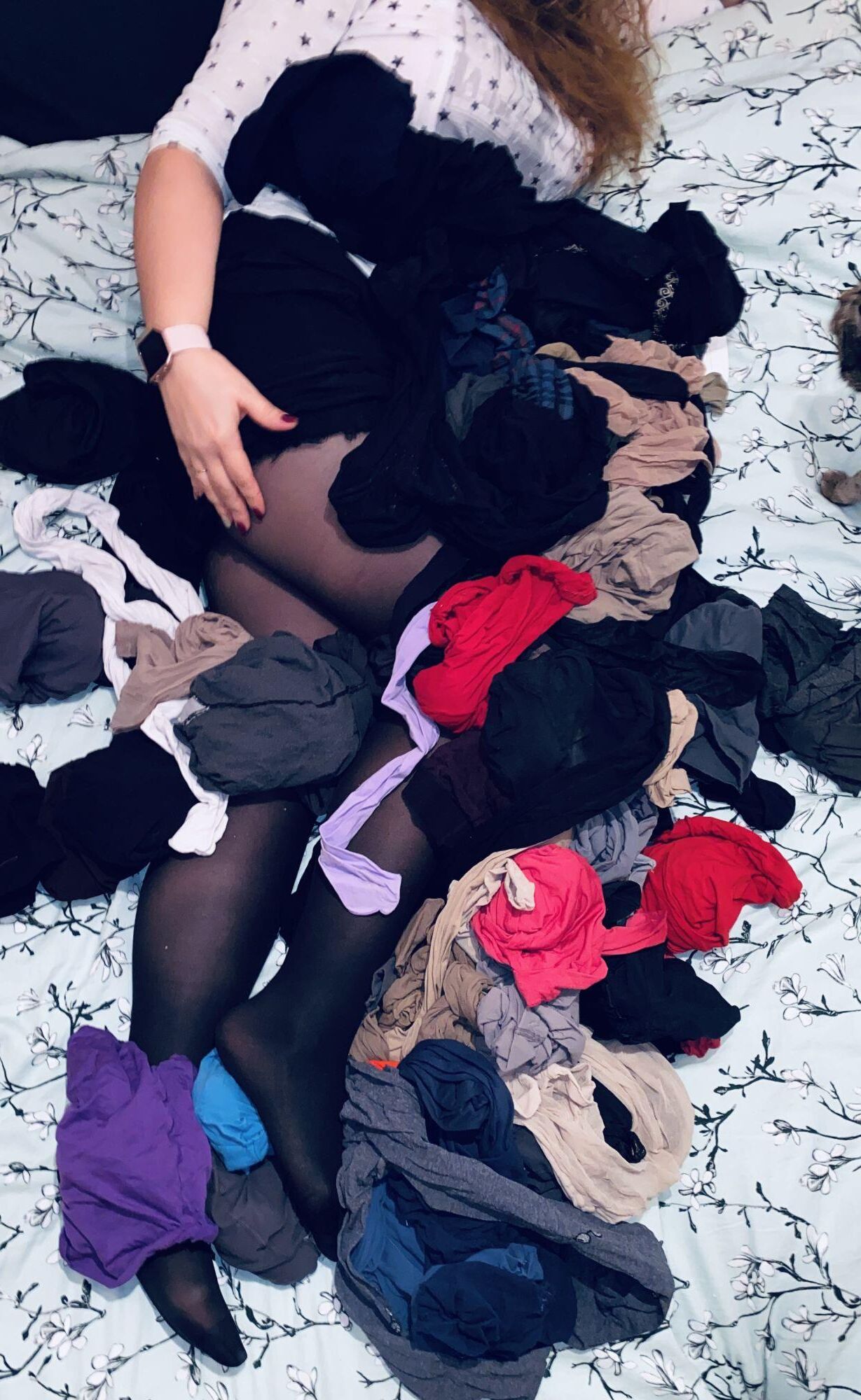 My used pantyhose :)