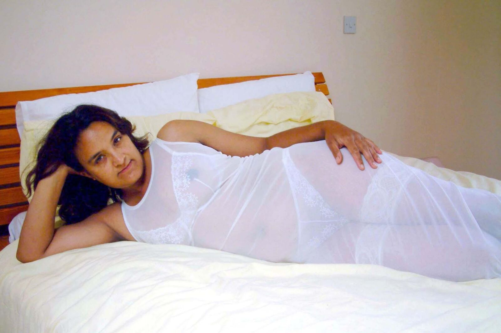 Try on clubbing outfit