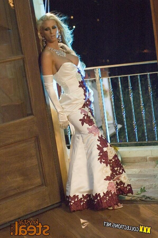 Krystal Steal lady in white