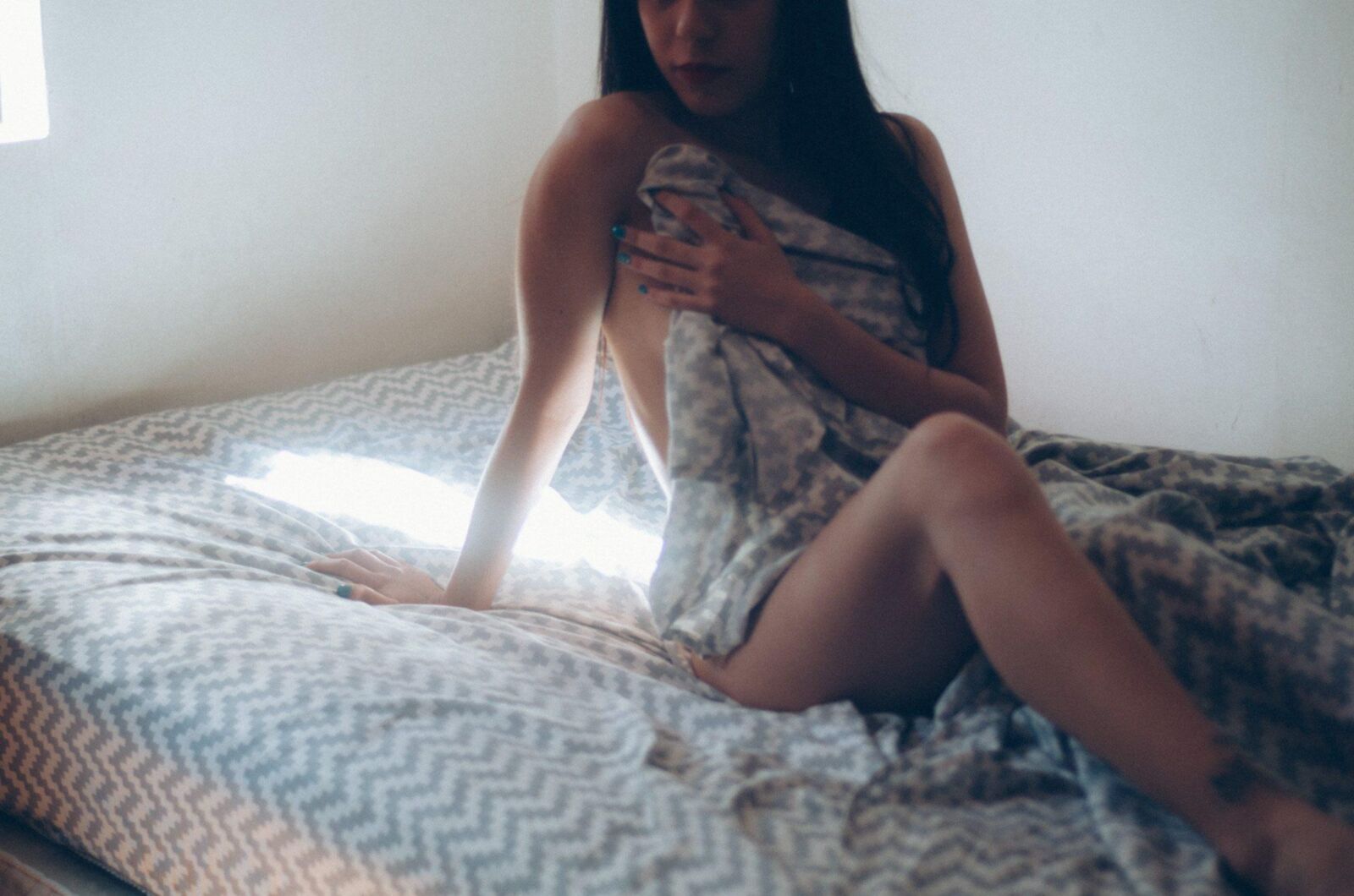 Mat Boudoir Figurativer Freistil