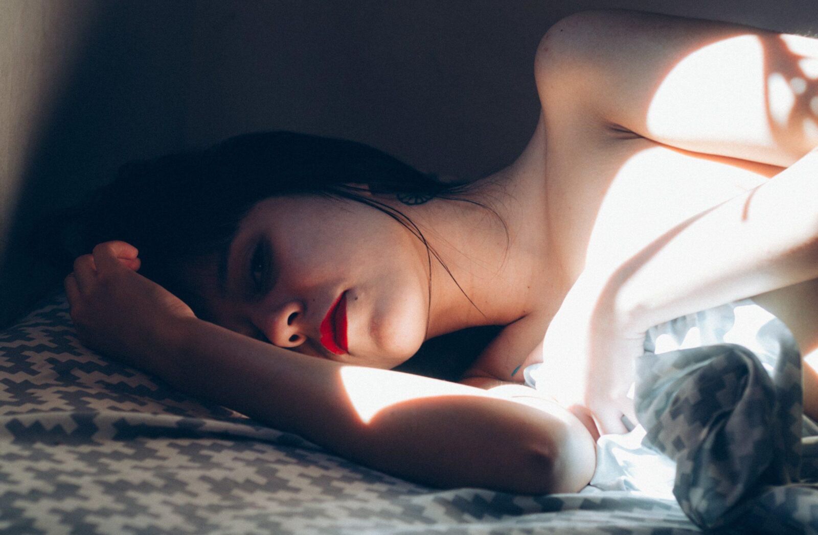 Mat Boudoir Figurativer Freistil