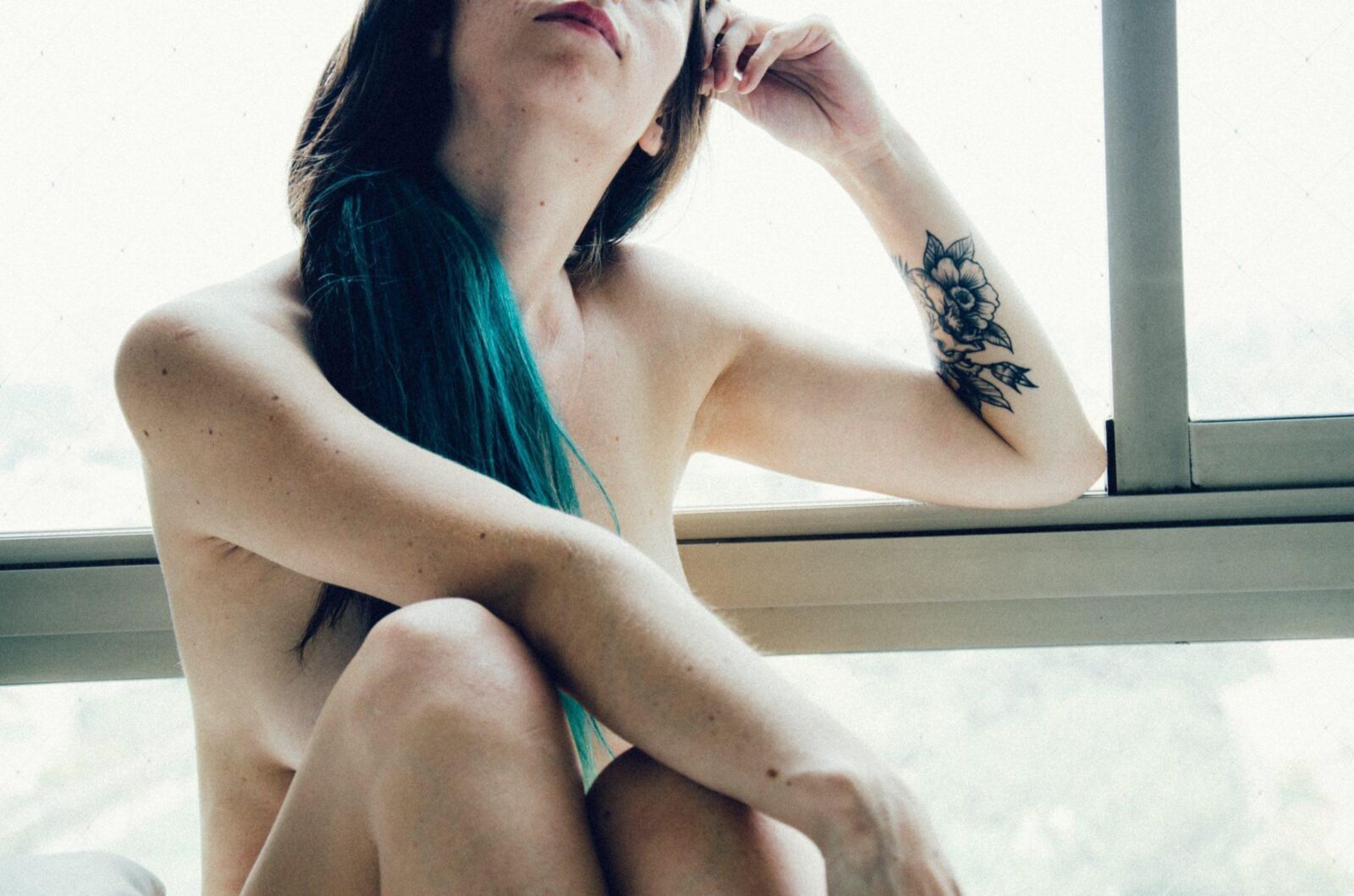 Mat Boudoir Figurativer Freistil