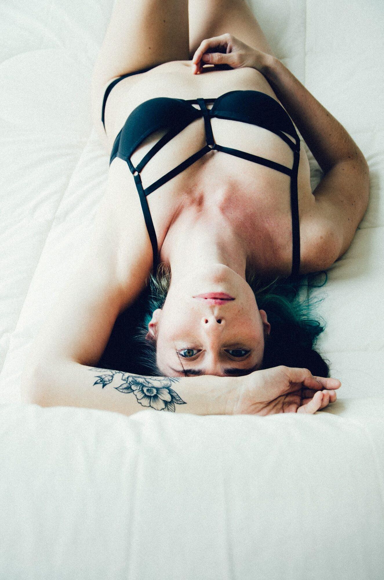 Mat Boudoir Figurativer Freistil