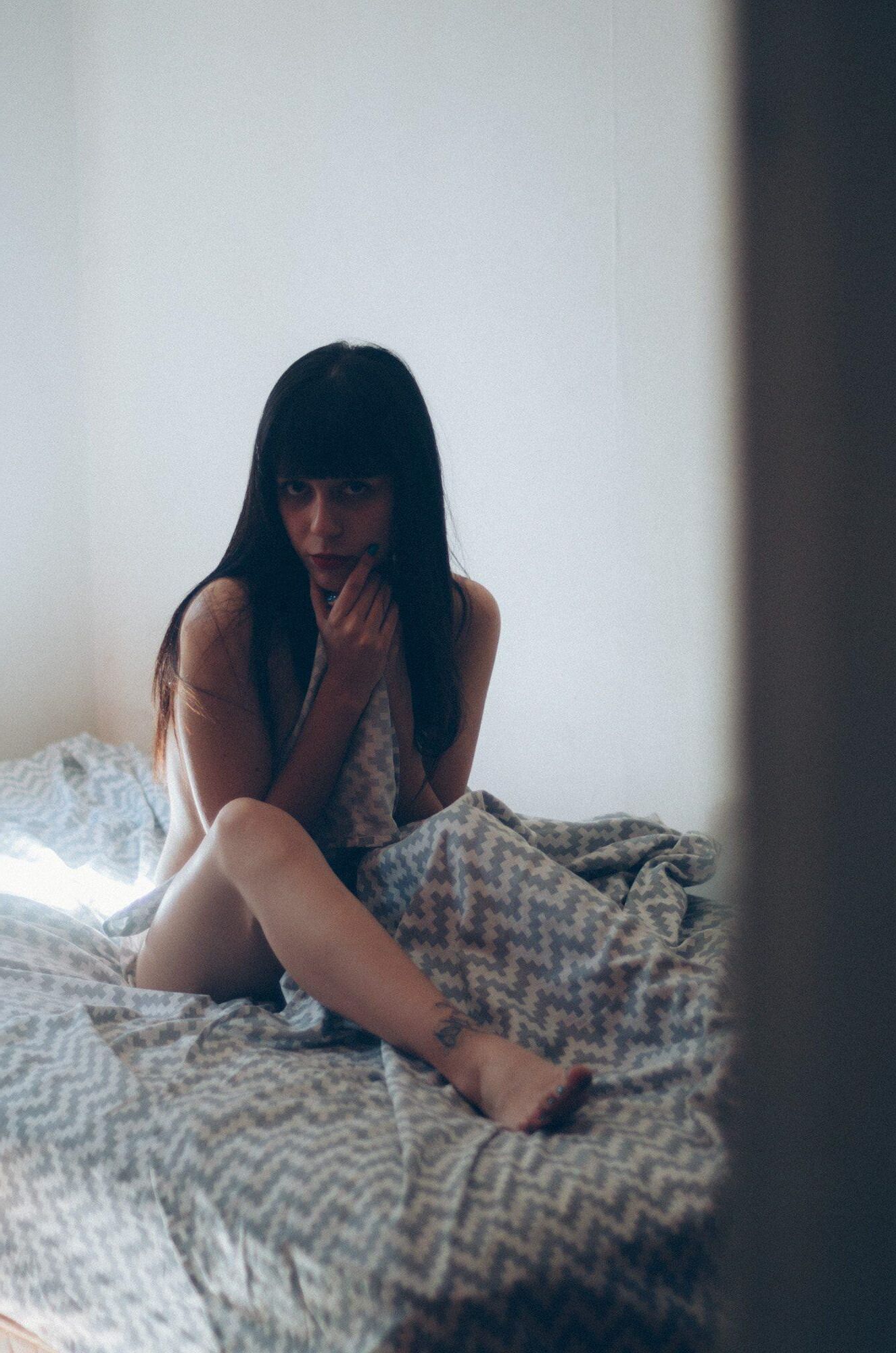 Mat Boudoir Figurativer Freistil