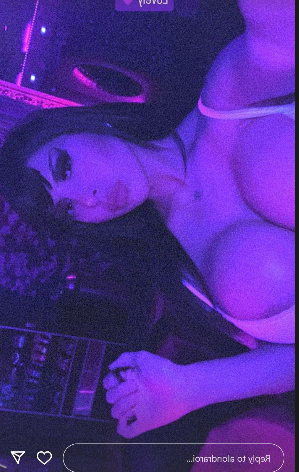 Alondra Roi Vegan activist with giant silicon tits and crazy ass