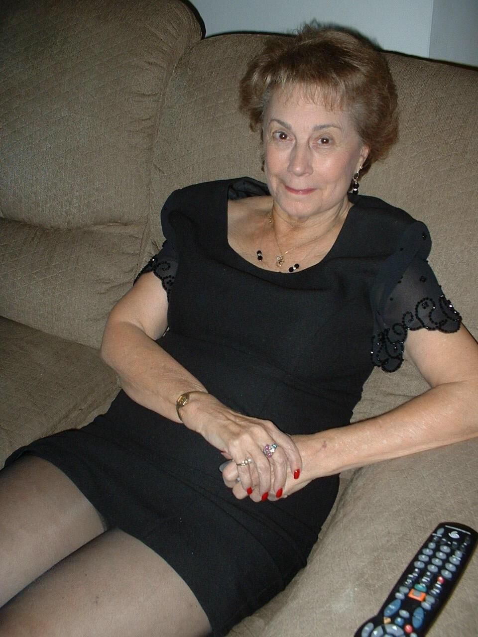 NN but sexy elegant granny