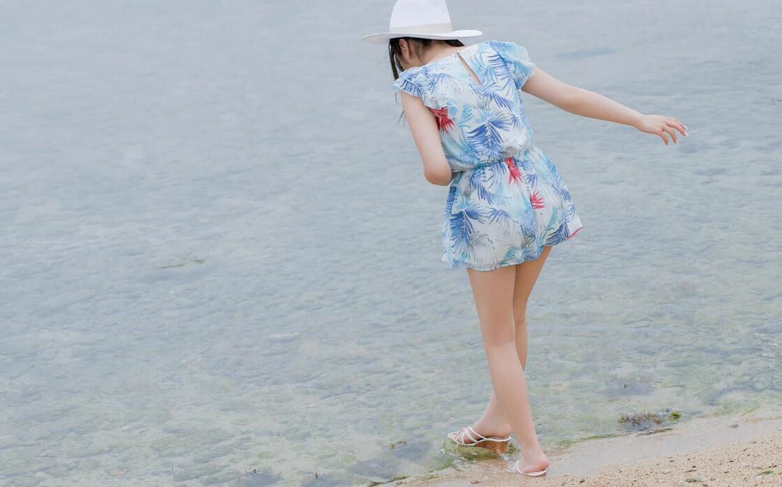 Sonoda Mion schönes Mädchen des ewigen Sommers Okinawa