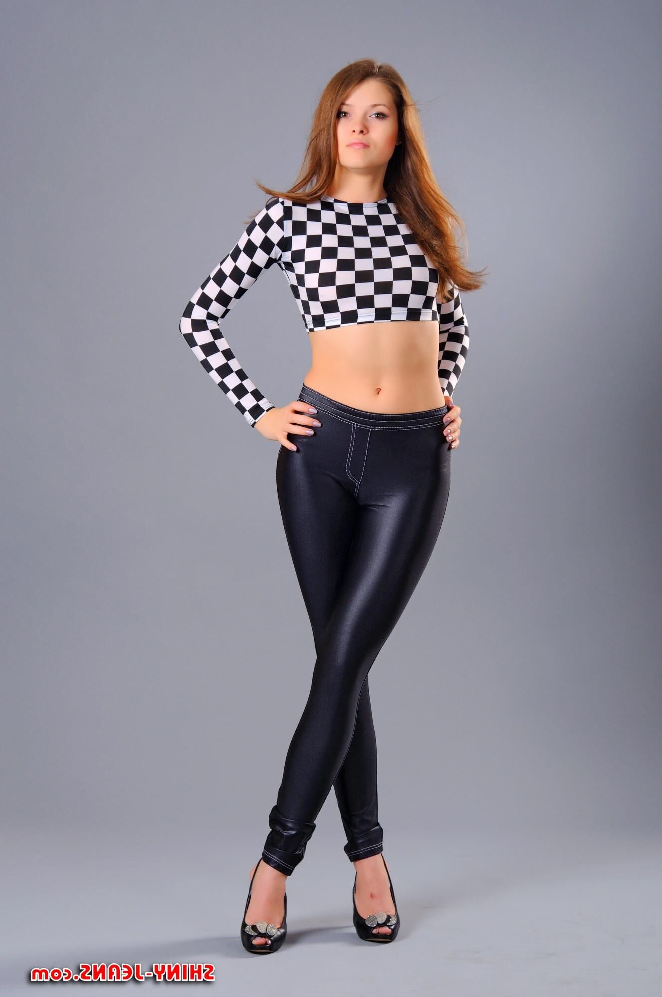 Shiny Jeans Set x