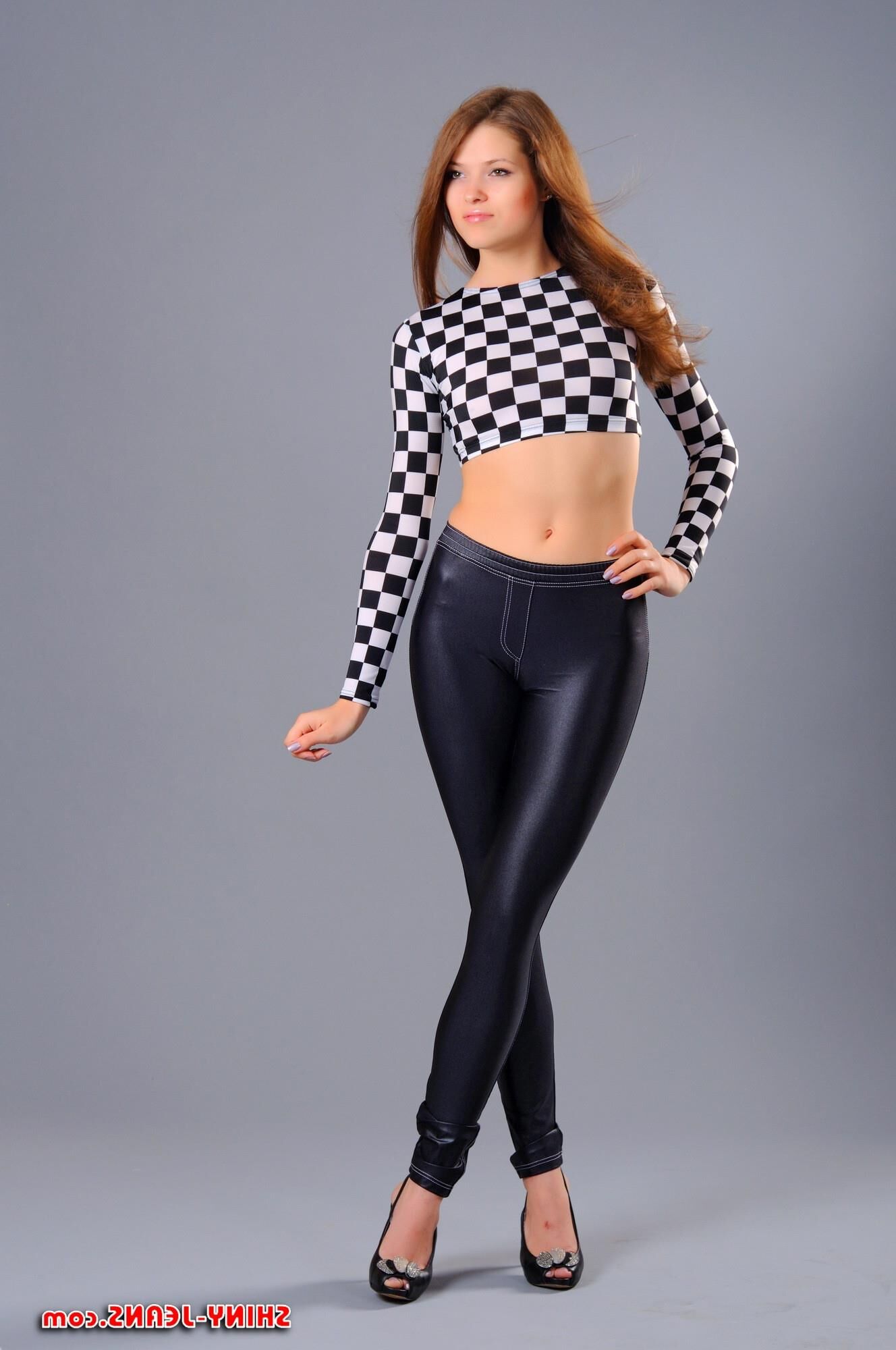 Shiny Jeans Set x