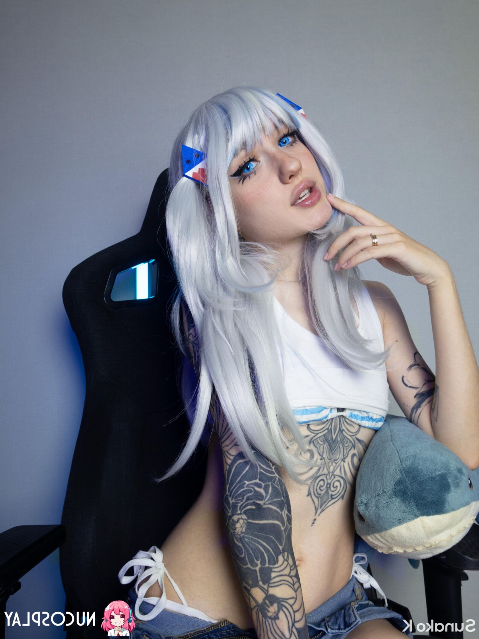 Sunako K yo verträumte Sexuale mit dünnem Spieler Mädchen