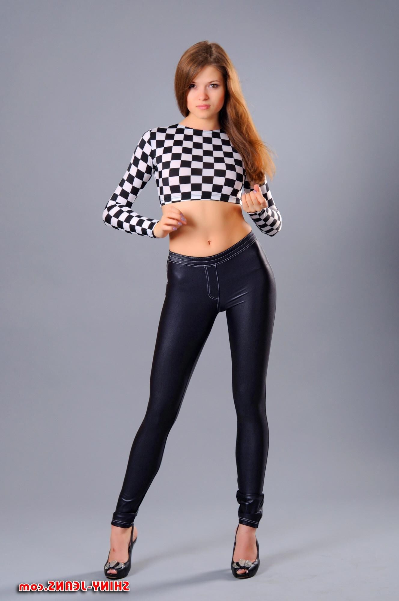 Shiny Jeans Set x