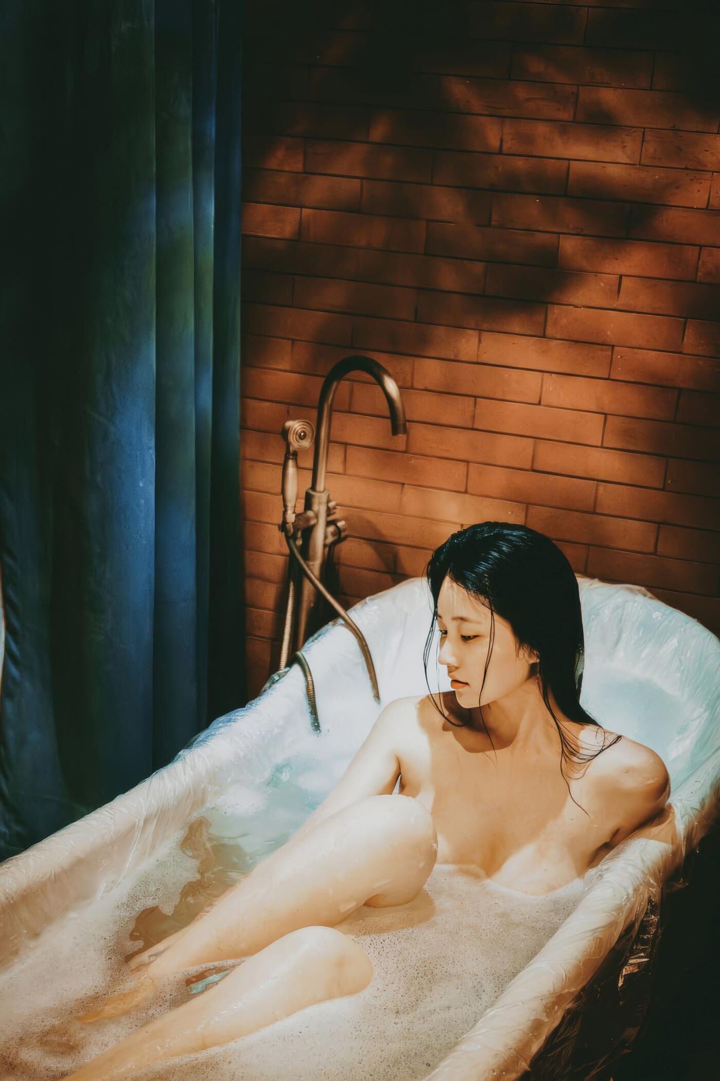 Nnian prendre un bain