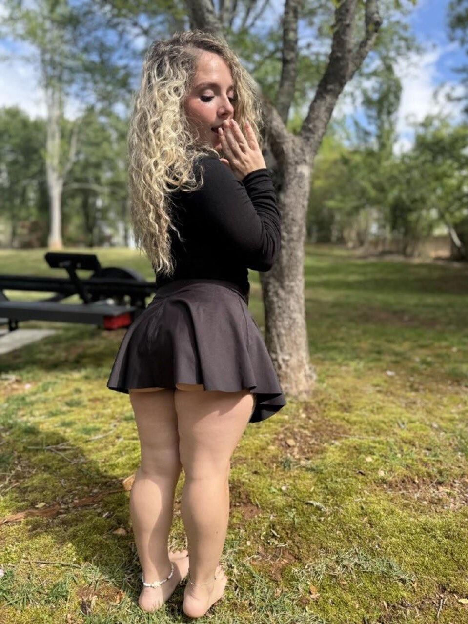 Shy Gorgeous Blonde Sexy Midget Girl Mixed Hot Photos