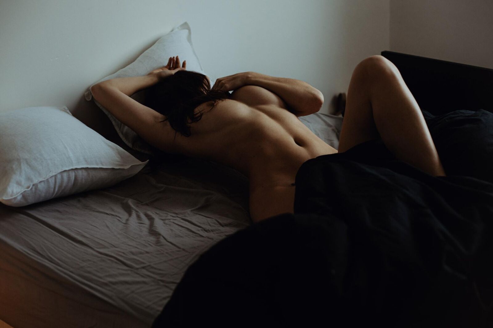 Blueberry Boudoir schießen zu Hause