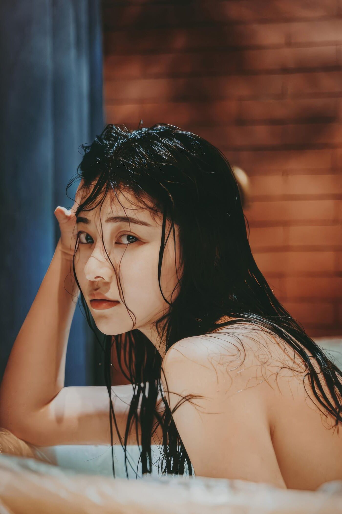Nnian prendre un bain