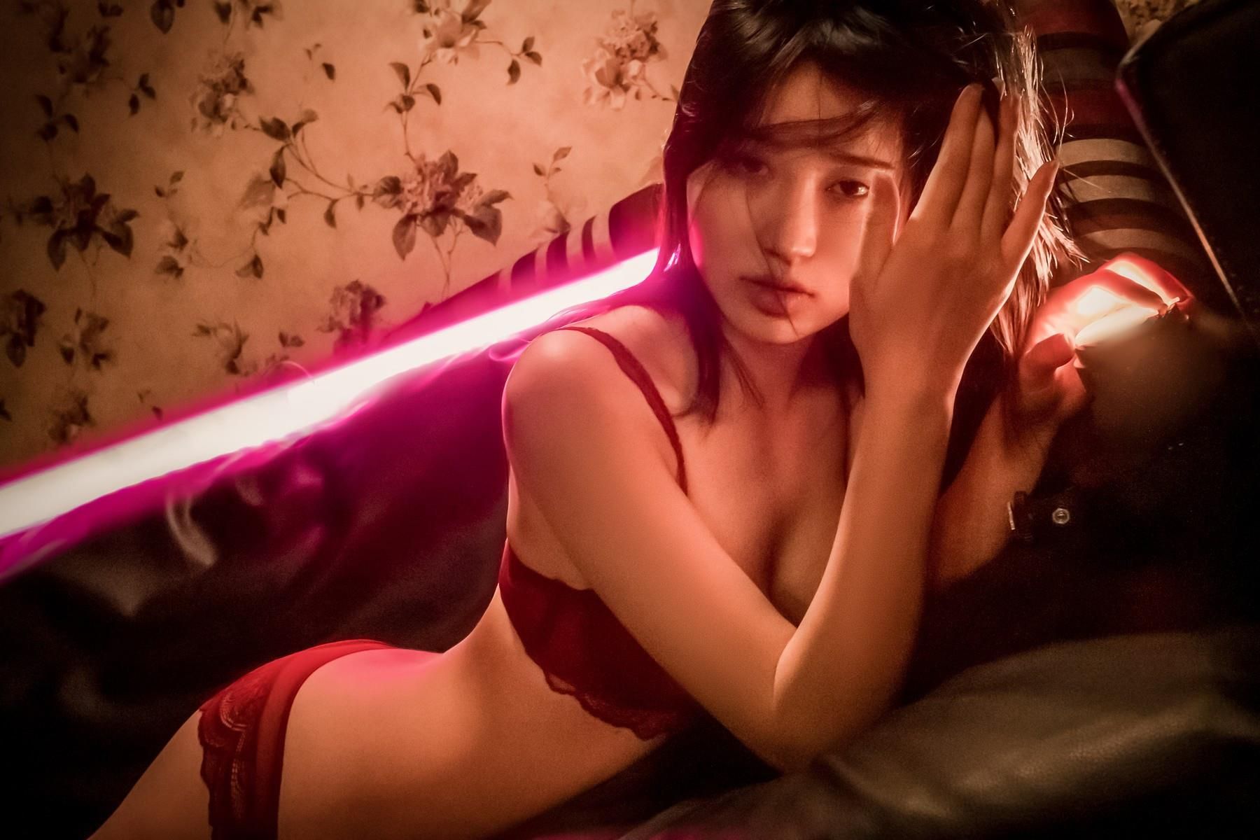 Nian Nian Cosplay Red sous-vêtements