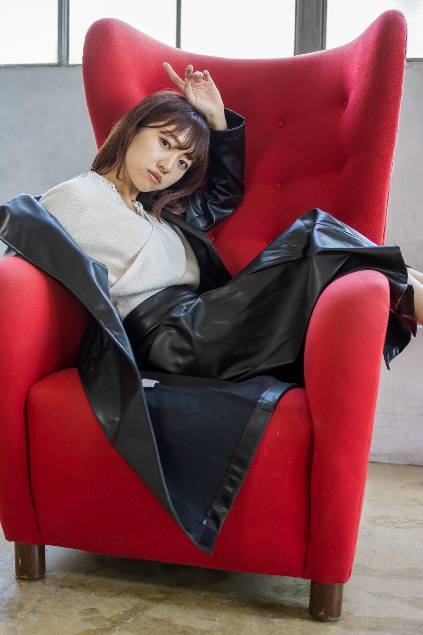 Asian, Lack, Nylons 