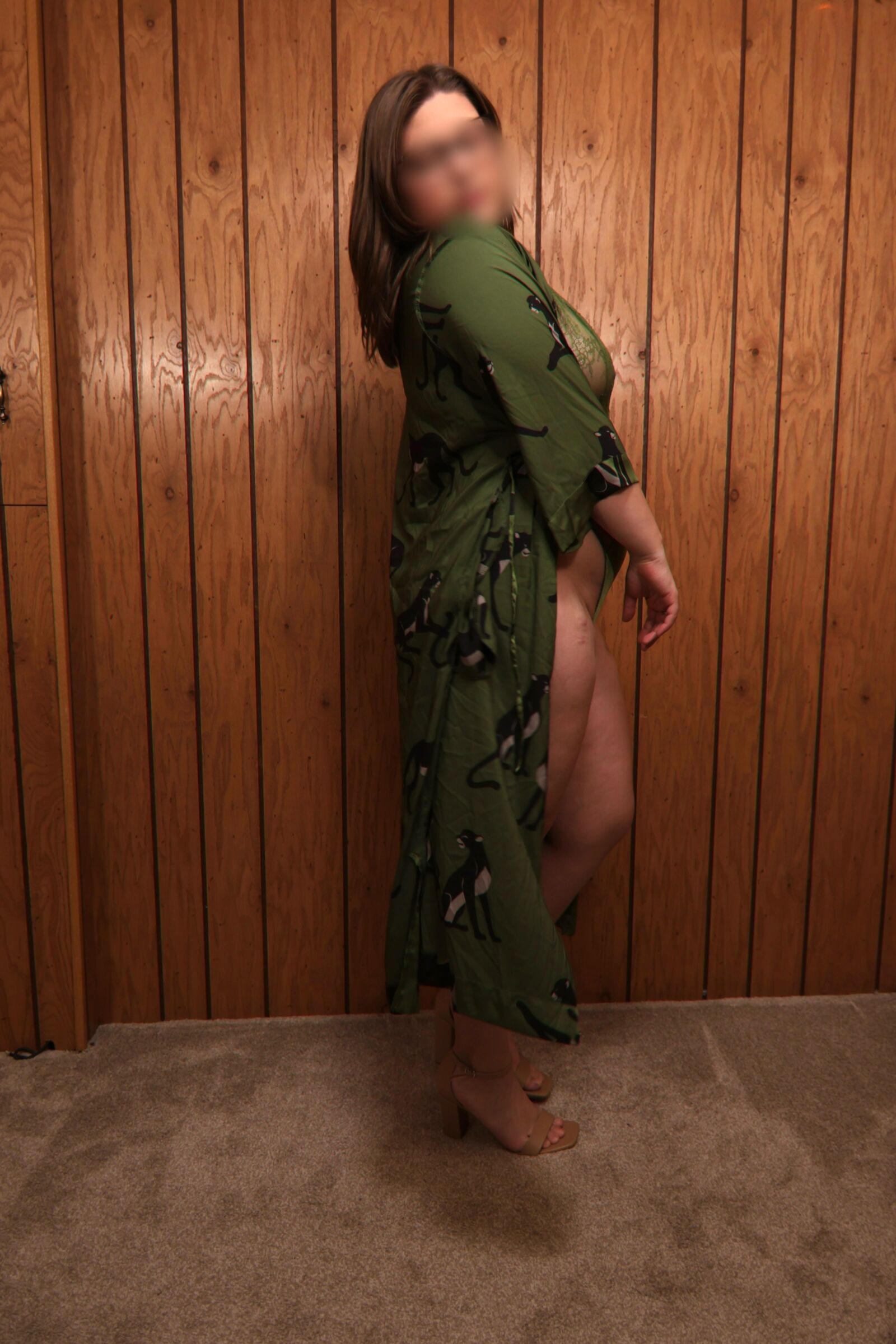 Lingerie de esposa amadora curvilínea