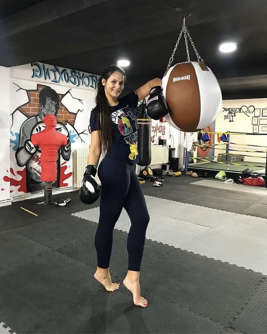 Katsiaryna . Tall Beauty Belarusian Boxer Girl Mixed Hot Shots