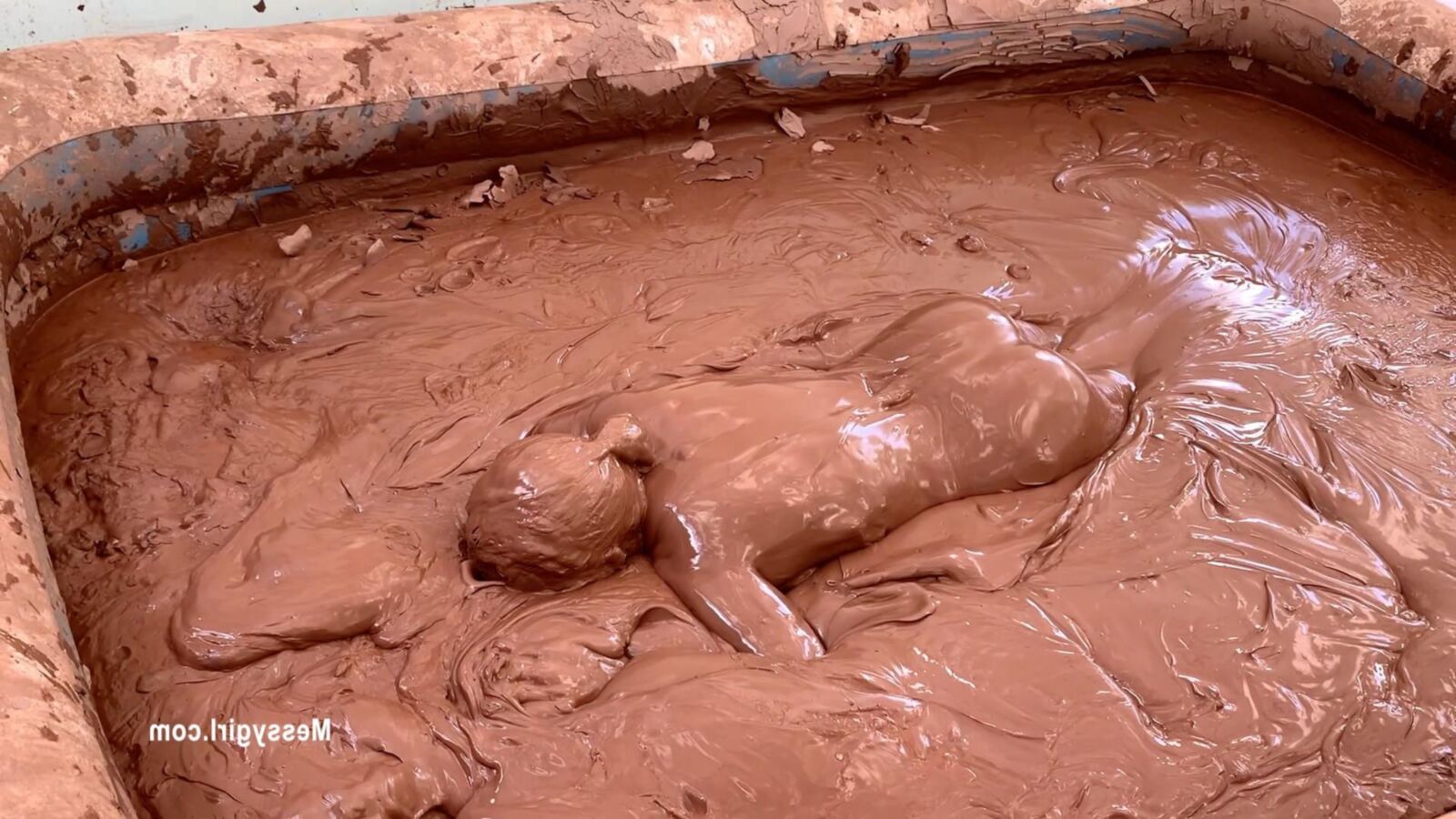 Zoey Engulfed in Mud