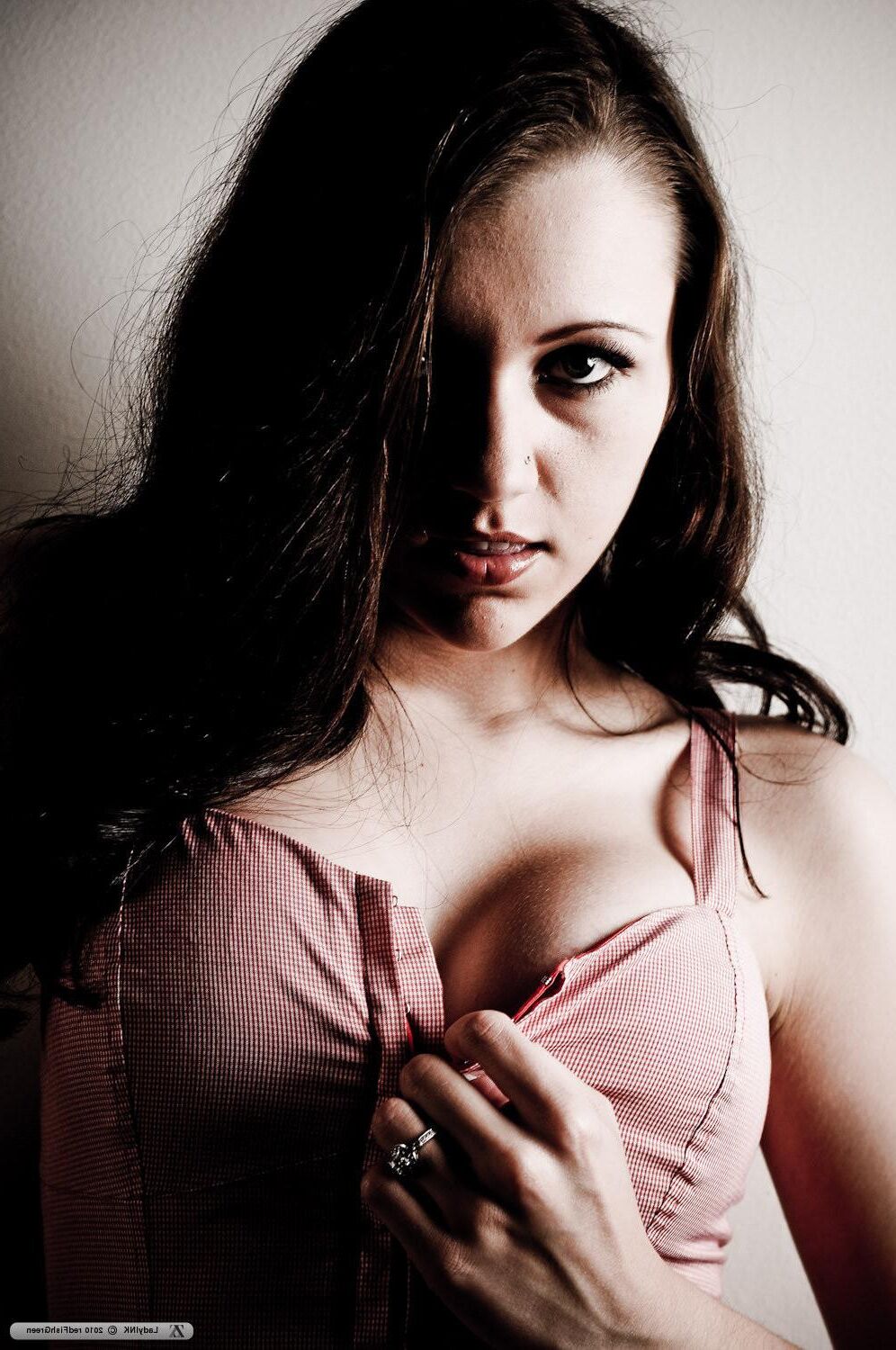 Zivity Lady Ink Lady Tinten Pink Bustier (x)