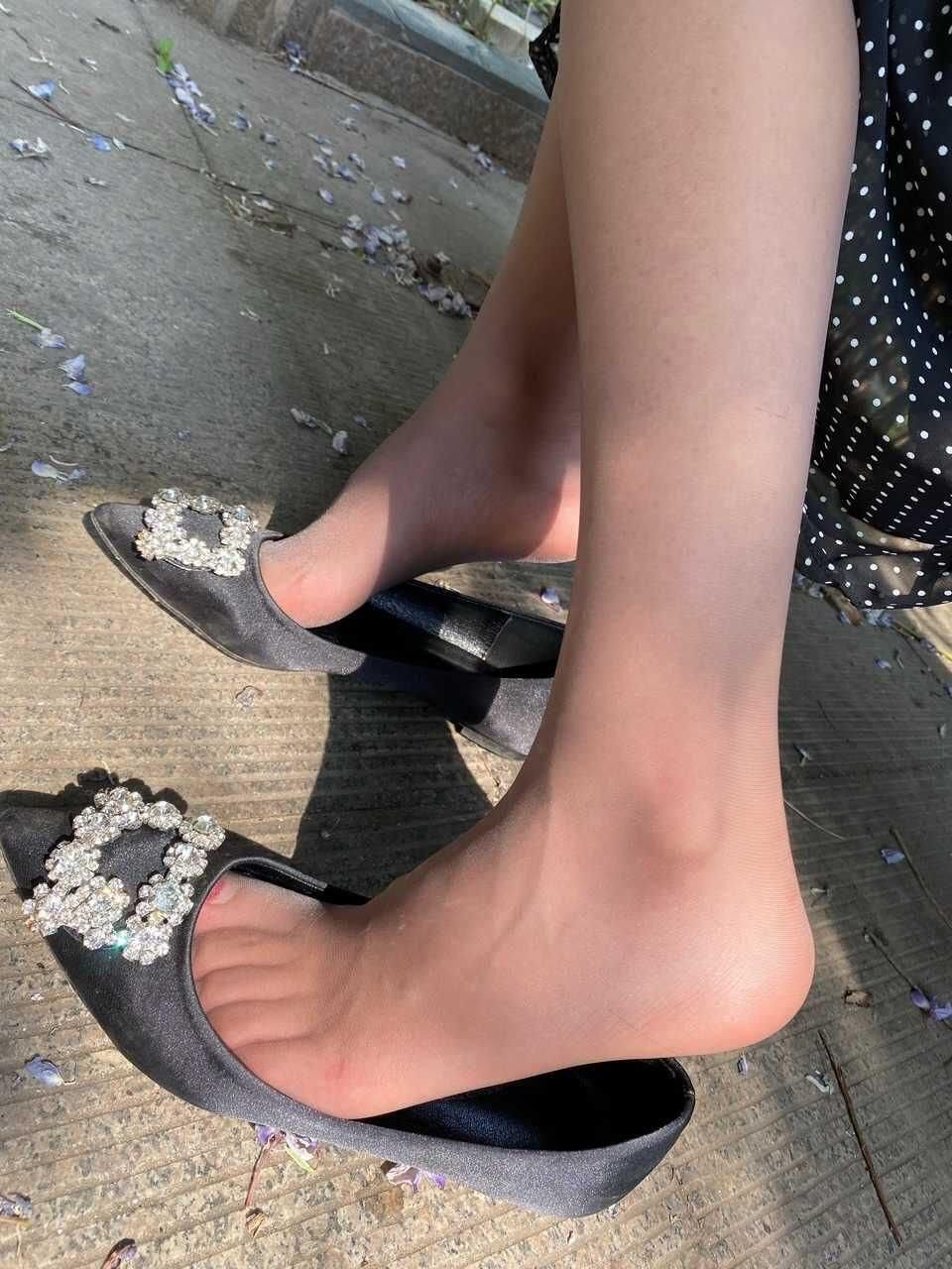 Melhor Ásia Nylonfeet Saltos de apartamentos