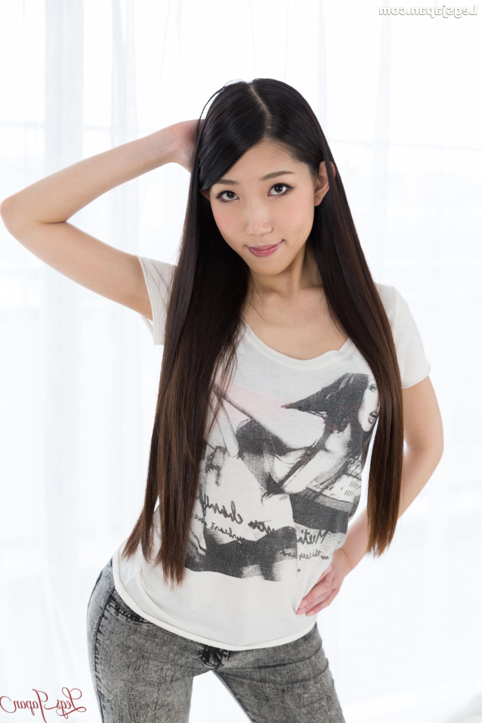 Modelo nude japonês Rio Kamimoto