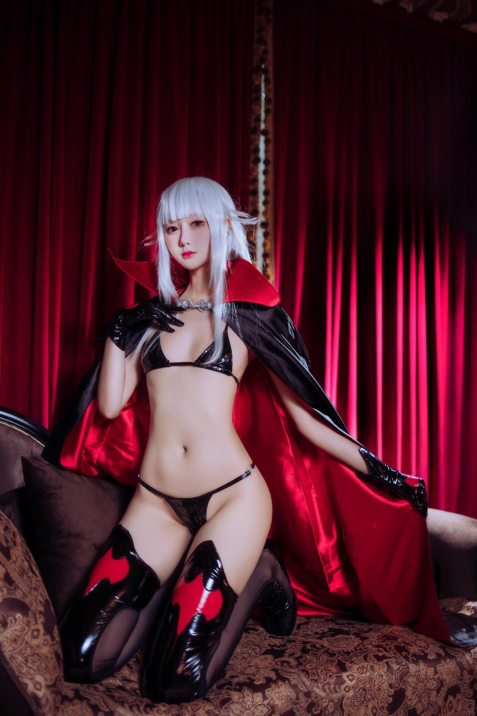 Yushengsanwei Black Latex ABG fantasy Vampire