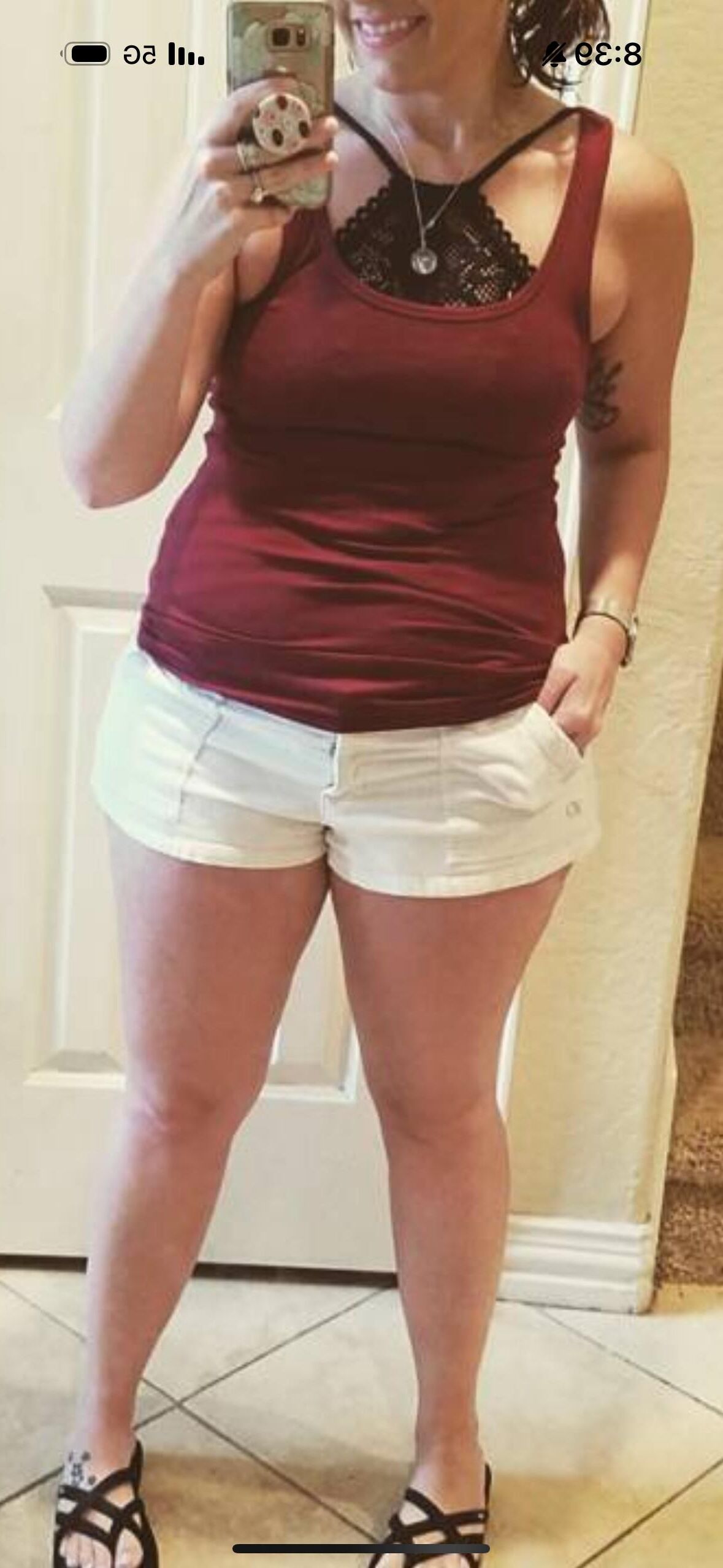 Sexy insta fashion mom with thick thighs and mom bod (non nude)