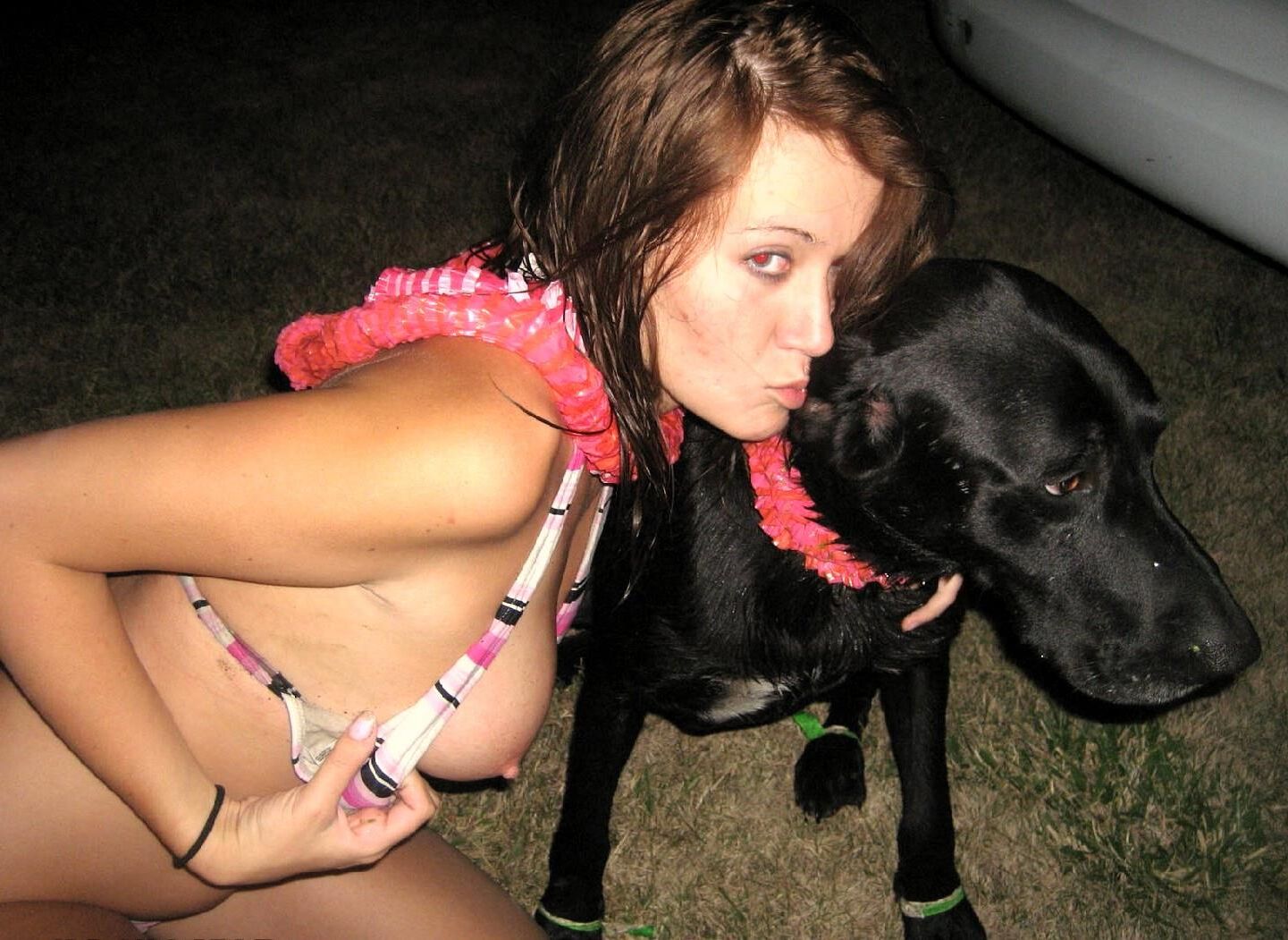 Girls and their pets