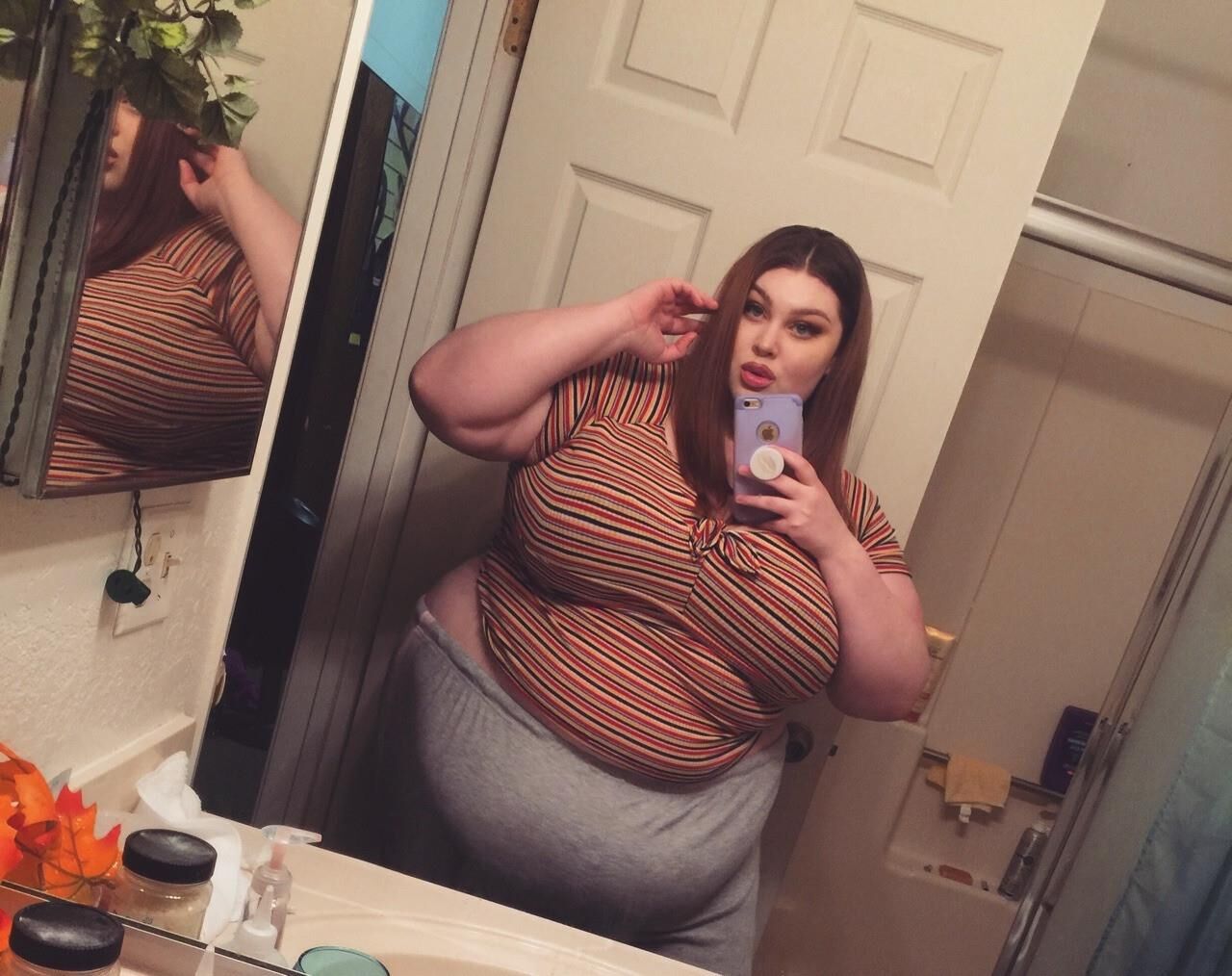 Large Women in Jeans, Pants, and Shorts 