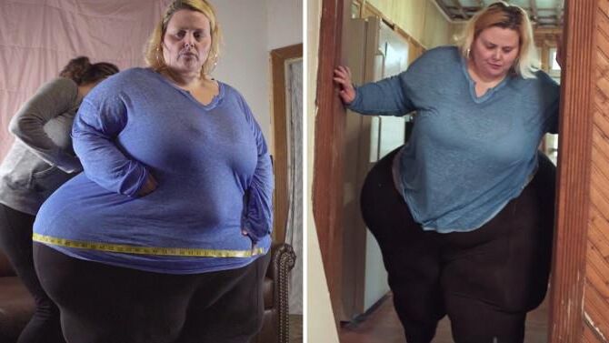 Large Women in Jeans, Pants, and Shorts 