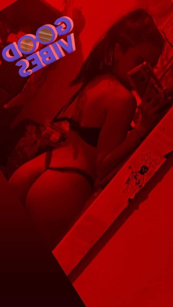 Skinny Latina Rossana B. in Black Undies Net Slut exposed