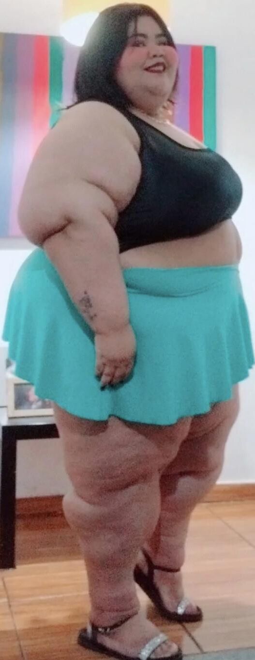Large Women in Dresses and Skirts