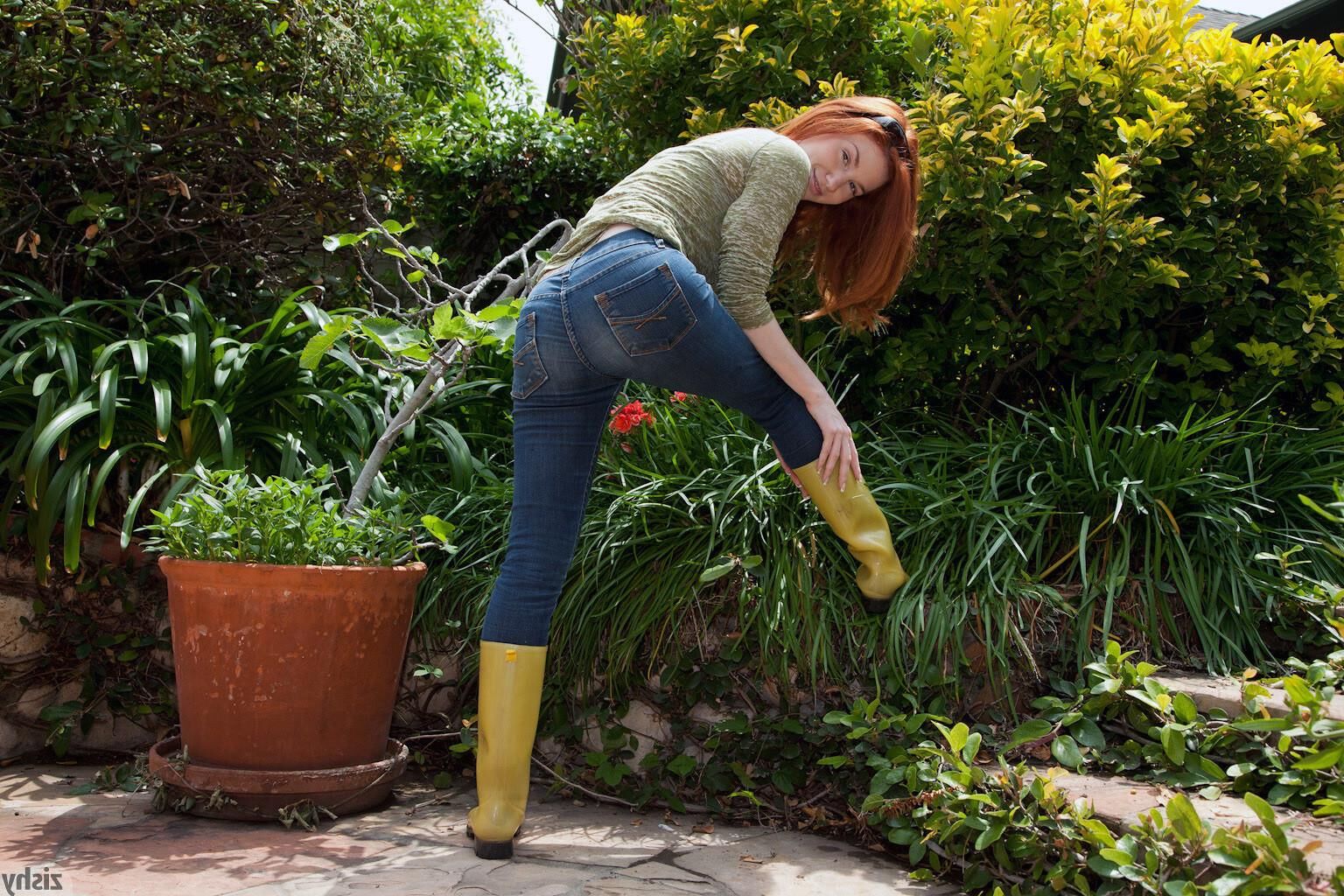 Emily Archer Maintains The Lawn