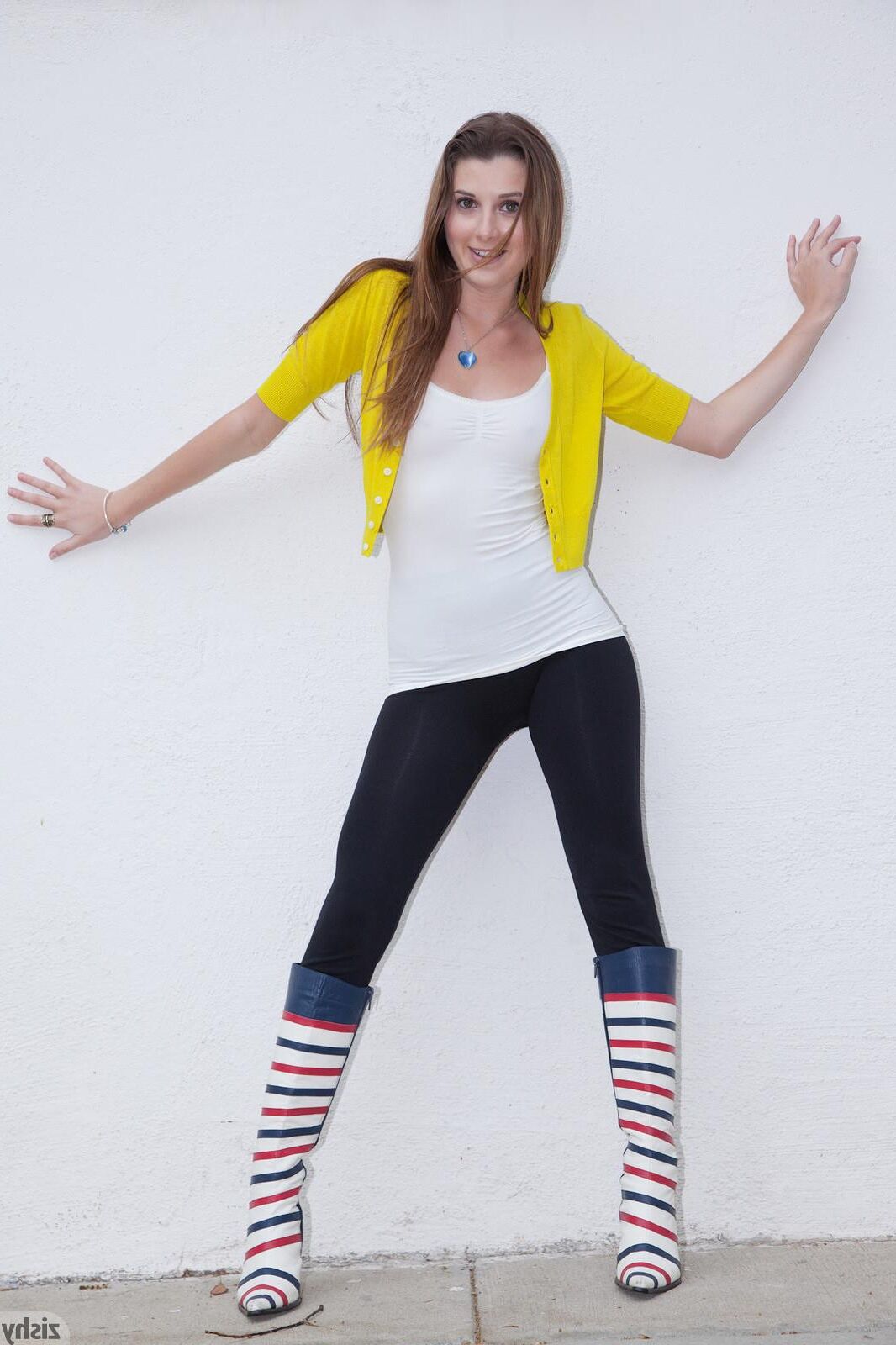 Shelby Dompnier In Gasoline Boots