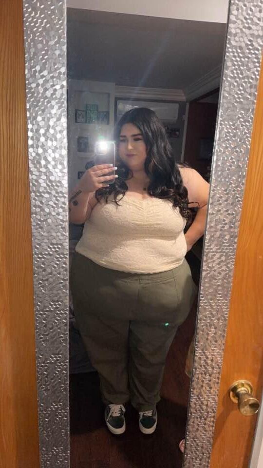 Large Women in Jeans, Pants, and Shorts 
