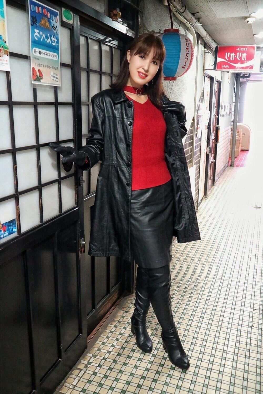 Asian, Lack, Nylons 