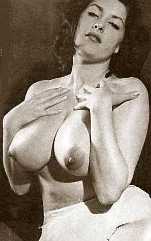 Black and white vintage thanks for the mammaries