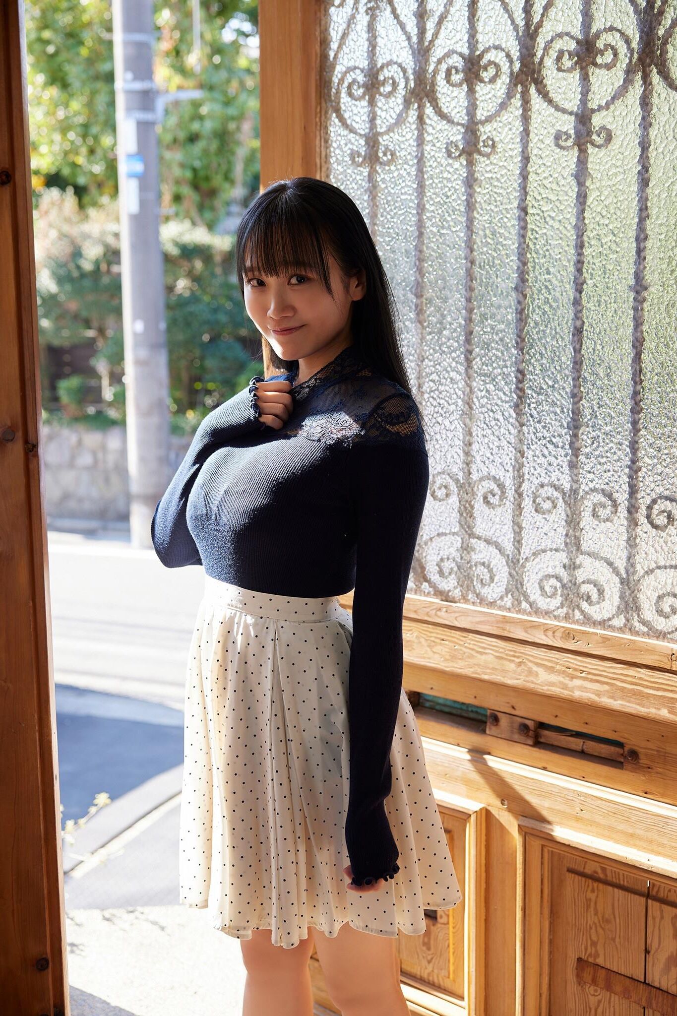 Riho Okumura seios ricos em Kumamoto