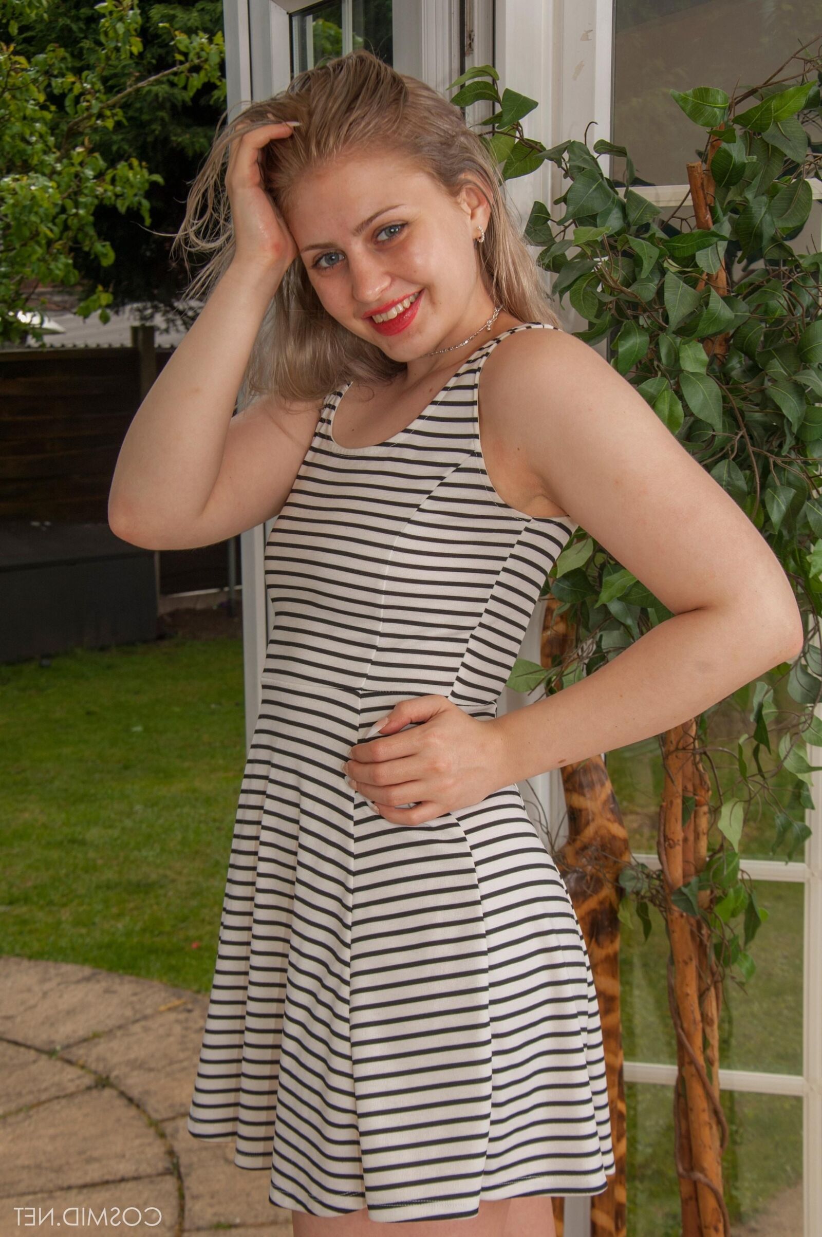 Cosmid Georgias Listrado Dress_full