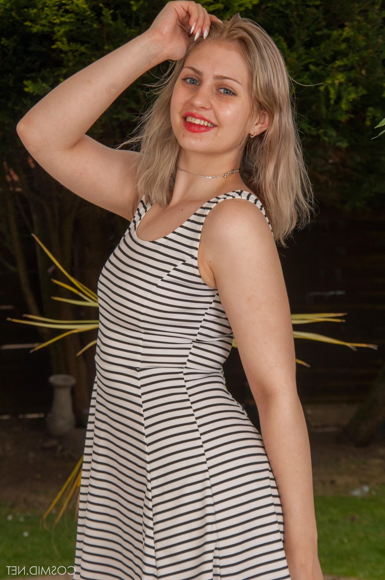 Cosmid Georgias Listrado Dress_full