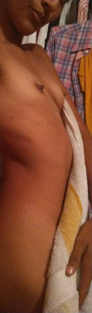 Skinny Latina Rossana B. Net Slut Naked Exposed