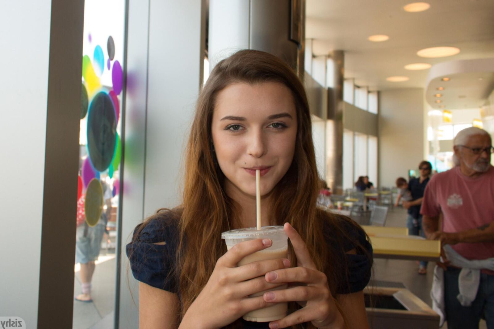 Alex Mae conseguiu o rosto de Horchata