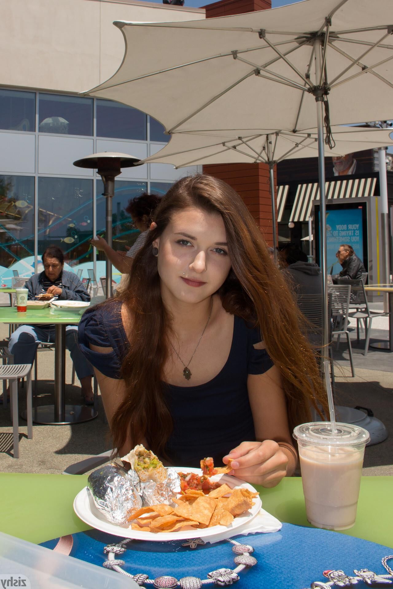 Alex Mae conseguiu o rosto de Horchata