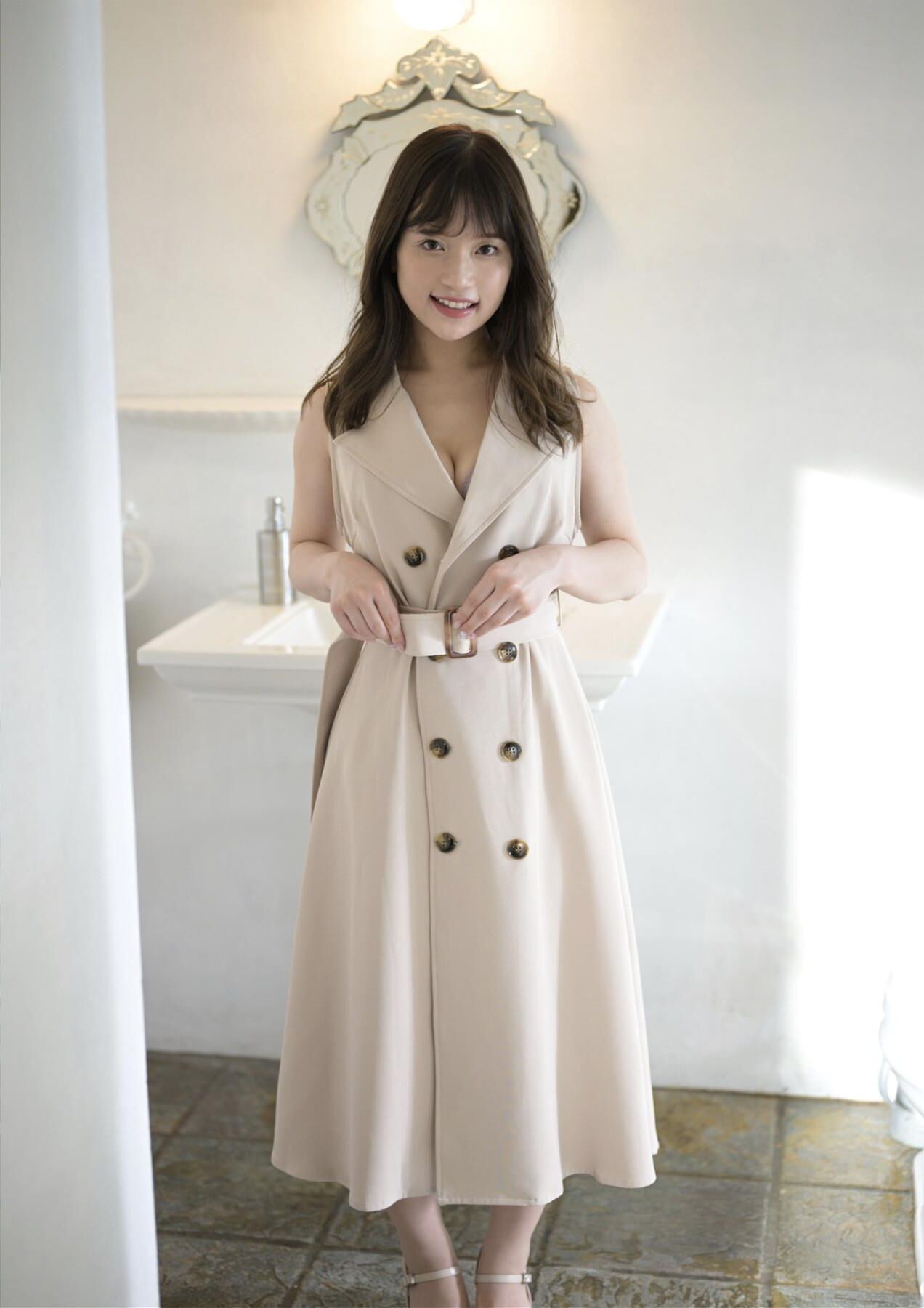 Rena Momozono Naniwa Natural Milk