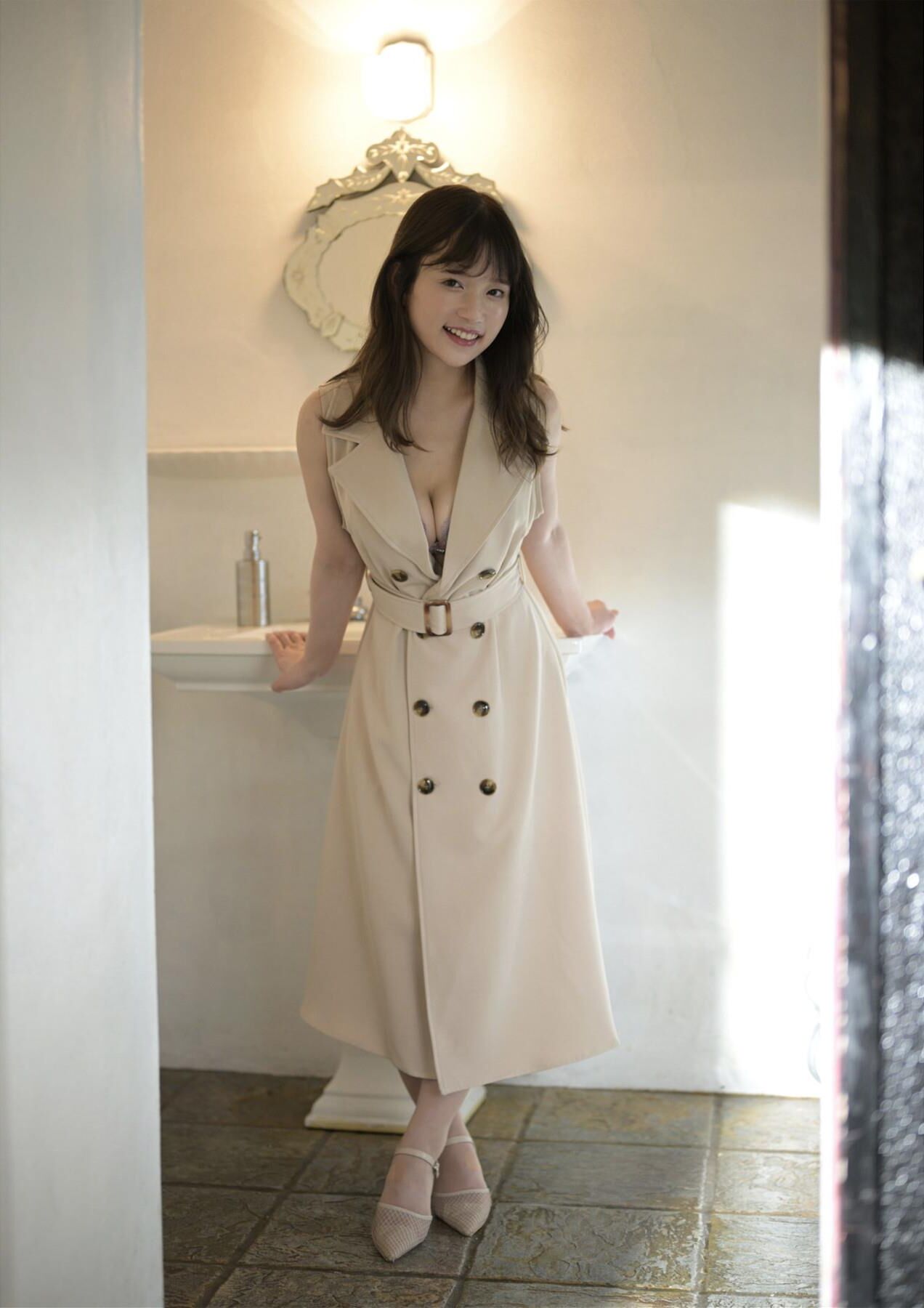 Rena Momozono Naniwa Natural Milk