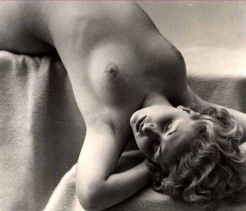 black and white vintage a blonde moment