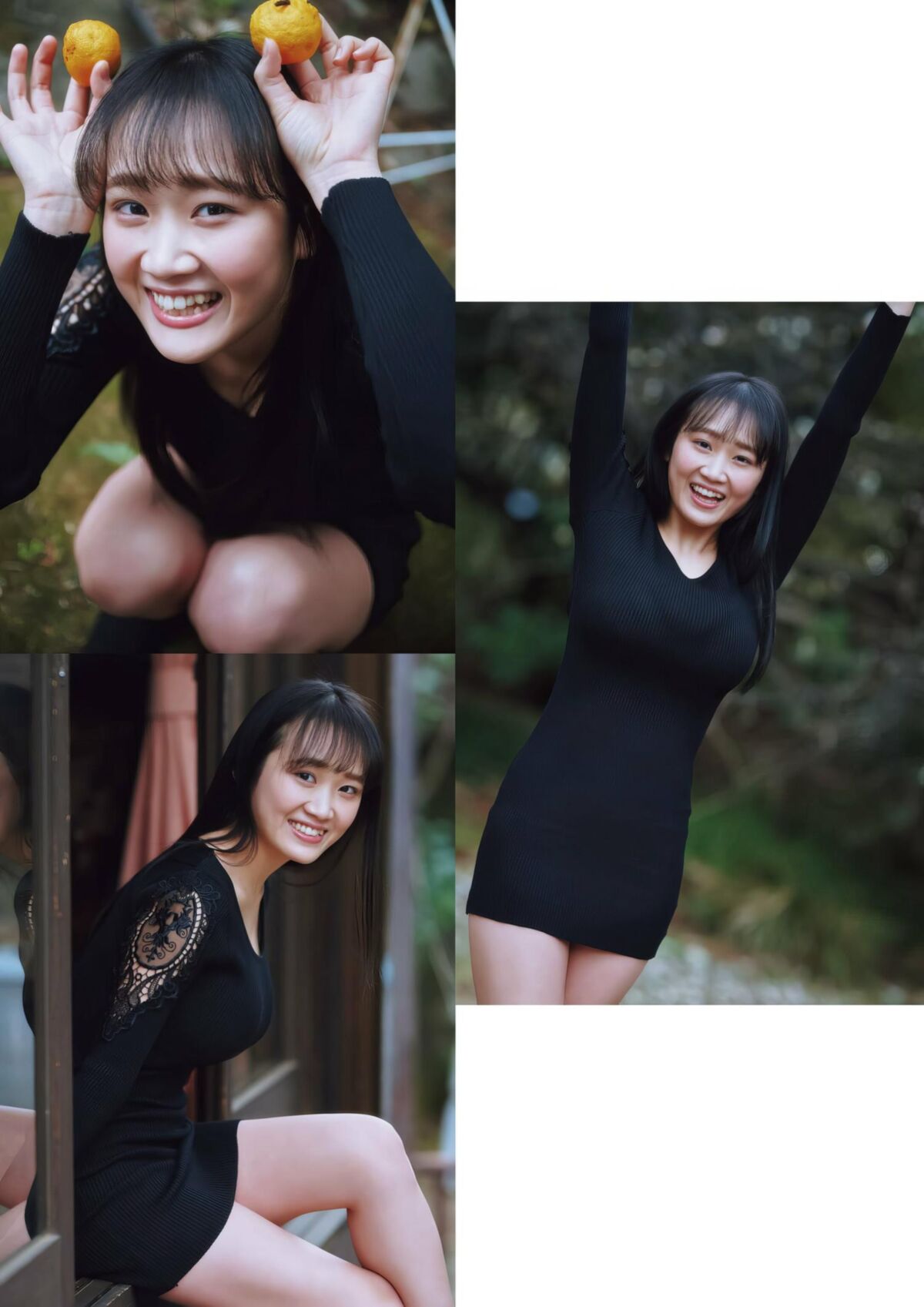 Riho Okumura várias revistas