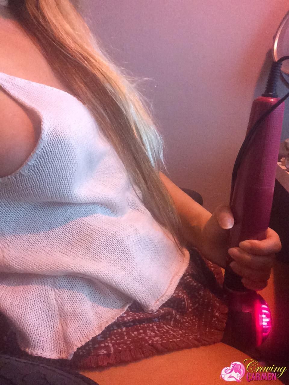 Tease de telefone Carmen